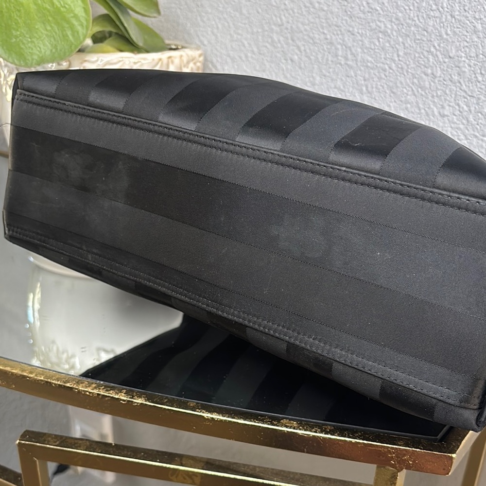 Black Striped Women's Bag - Picture 7 of 8